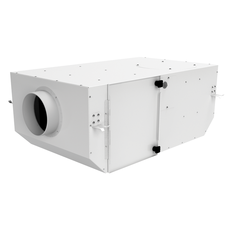 Blauberg Iso Box-F 150 G4/F8 L V2 - Centrifugal inline fans with forward curved blades in sound-insulated casings with filters