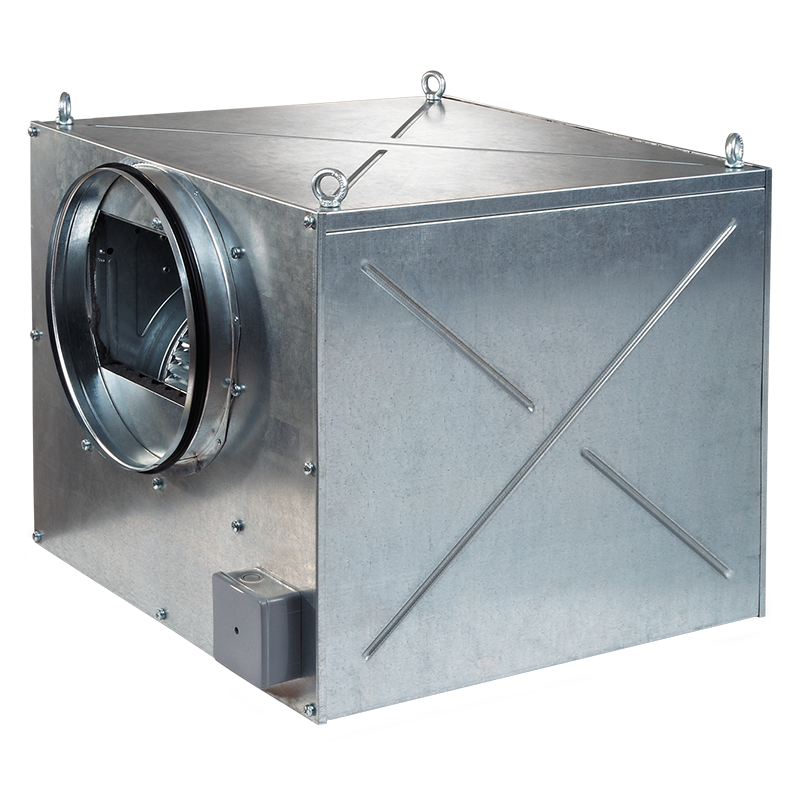 Series Blauberg Iso-ZS - For round duct - Inline fans
