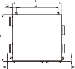 Blauberg KOMFORT GLA D500 - Dimensions