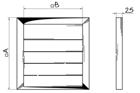 Blauberg GM 435 - Dimensions