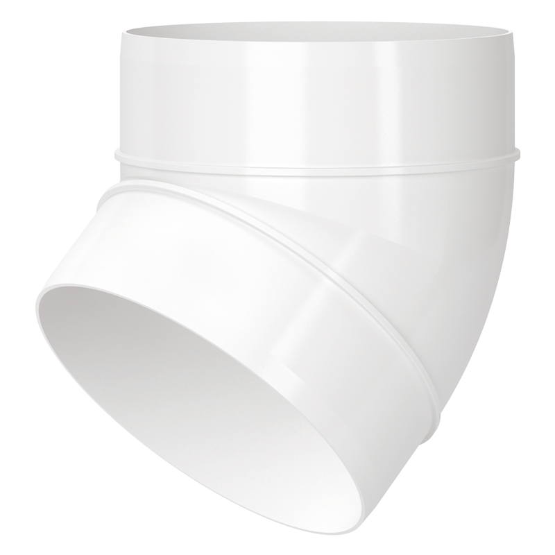 Series Blauberg BlauPlast 45° RB - Flat duct - Plastic ductwork