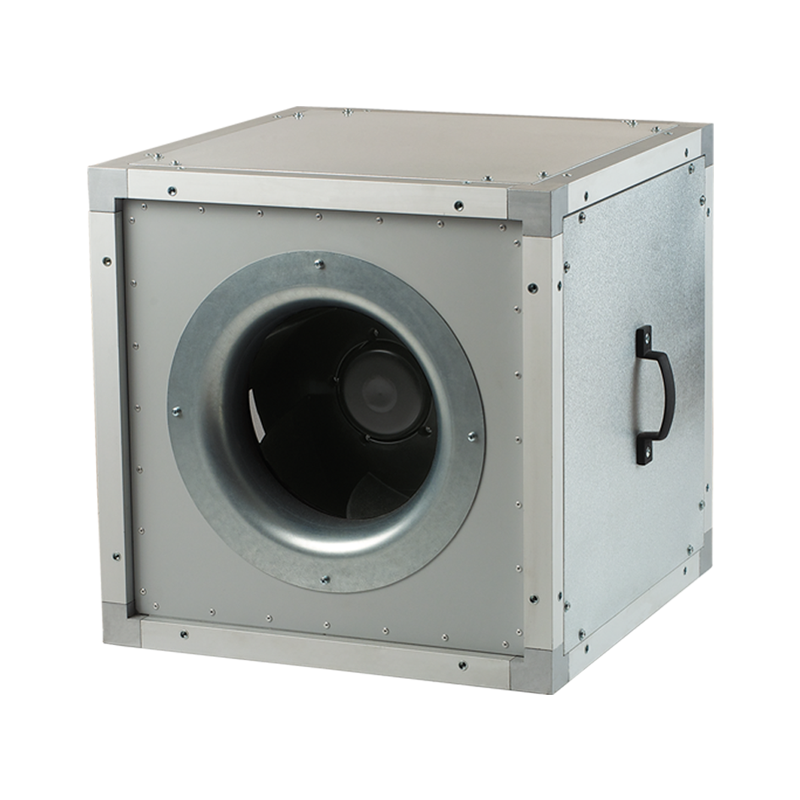 Blauberg Iso-V EC 400 - Centrifugal inline fans in sound-insulated casings with EC-motors