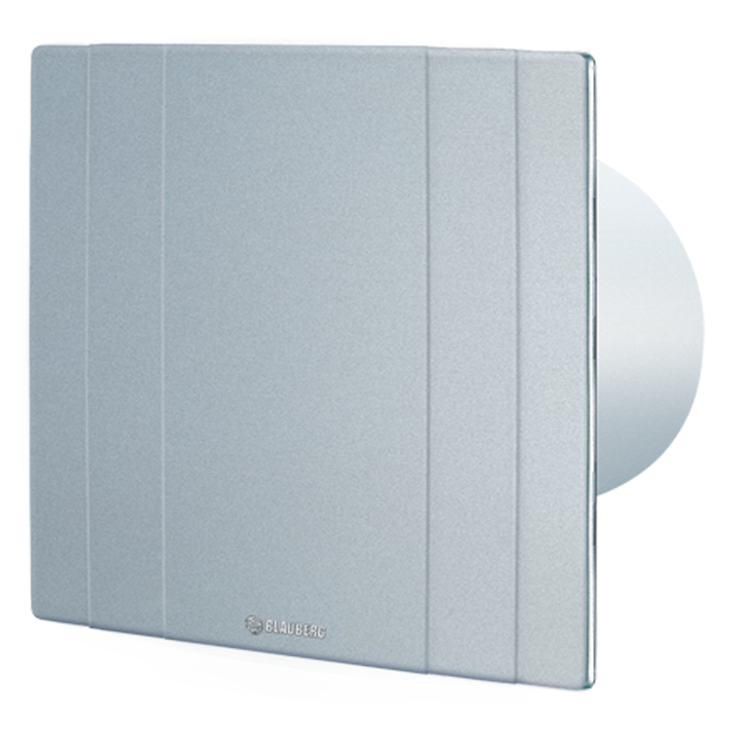 Blauberg Quatro Hi-Tech Chrome 100 SH - Extract fans with decorative front panel