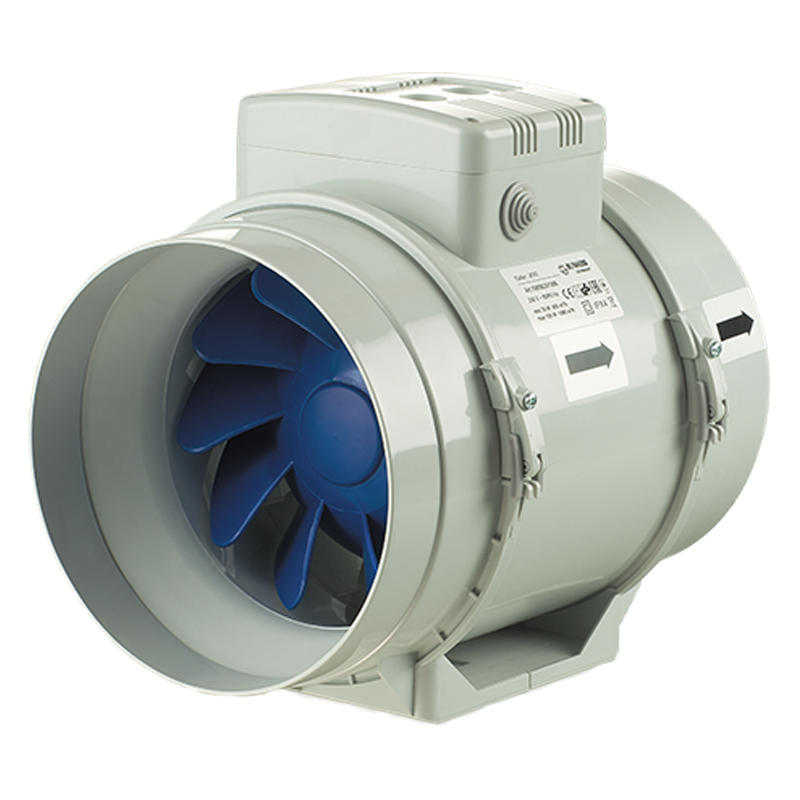 Blauberg Turbo EC 200 - Mixed-flow inline fans with EC-motors