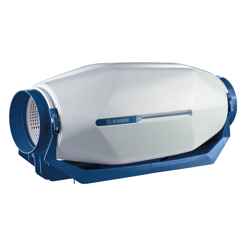 Blauberg inWave EC 150/160 G1 - Mixed-flow inline fans in sound-insulated casings with EC-motors