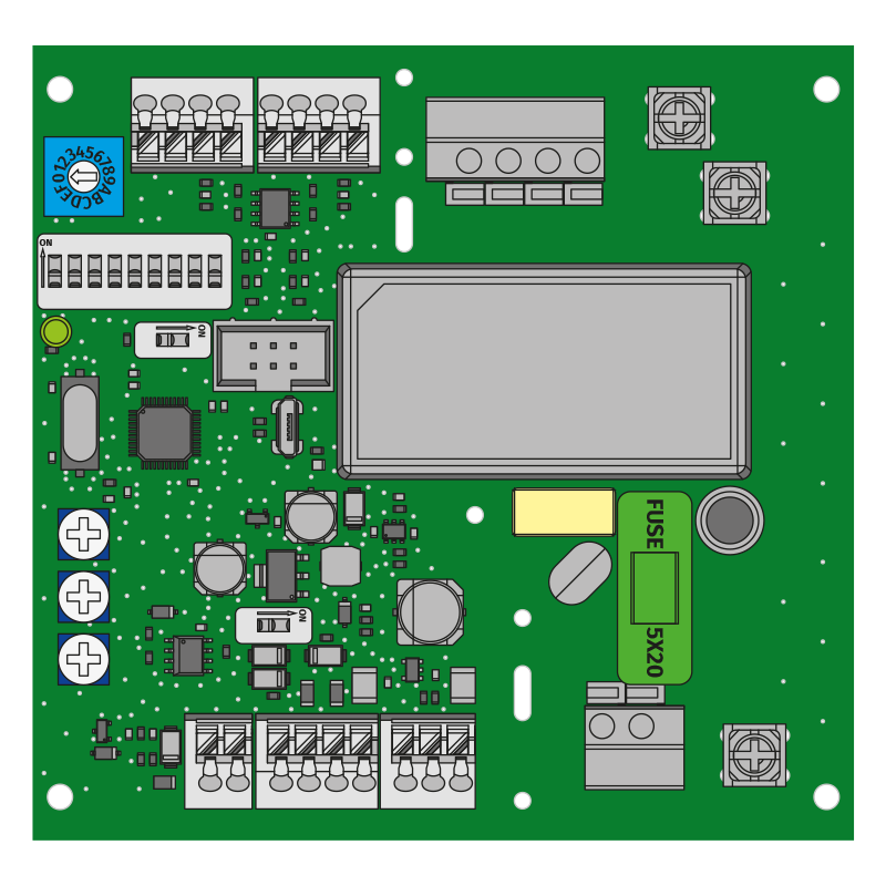 Series Blauberg TwinBox EC Controller - Electrical accessories for industrial units - Commercial and industrial ventilation