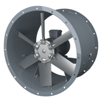 Axial smoke extraction fans - Smoke extraction - Series Blauberg Axis-P