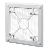 Grilles and diffusers - Design Konzept system - Series Blauberg DECOR FB 140x140 s