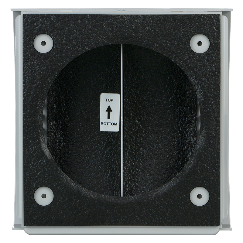 Blauberg AH-10 grey 100 - Plastic hoods decoration of supply and exhaust vents of public, residential and industrial ventilation systems
